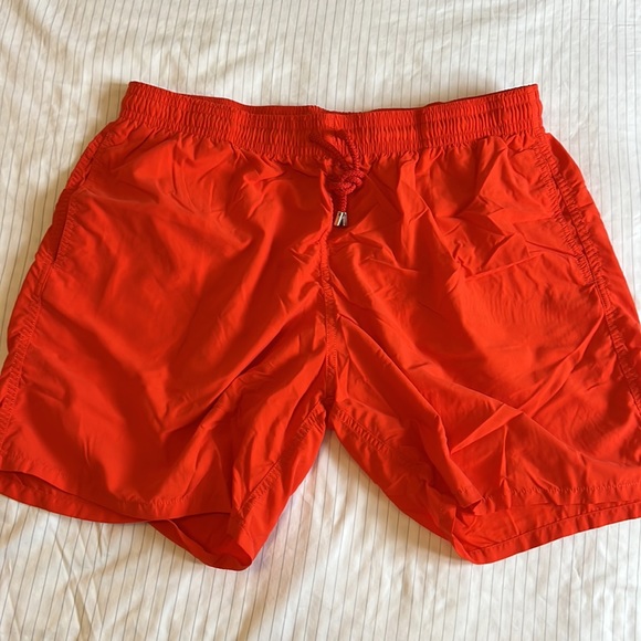 Vilebrequin Men Swim Trunks Solid XXXL Orange - Picture 4 of 4